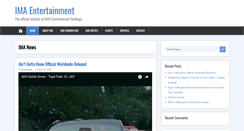 Desktop Screenshot of imaentertainment.com